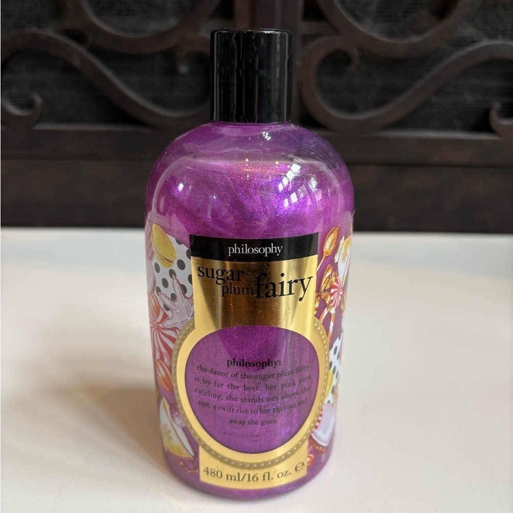 New Philosophy 16oz Sugar Plum Fairy Shampoo/Shower Gel/Bubble Bath